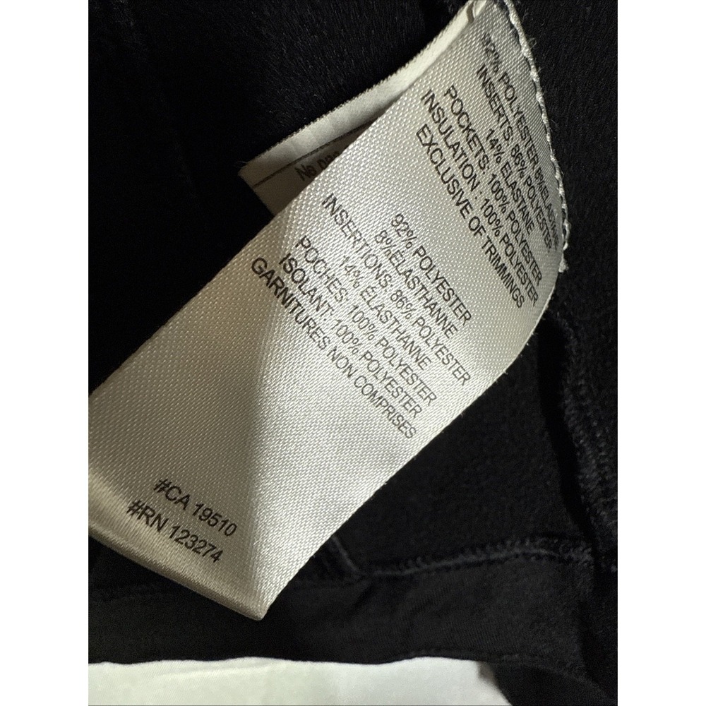 Lolë Womens Quilted Jacket Small Black 1/4 Zip Running Jogging Active Pullover - Picture 12 of 15